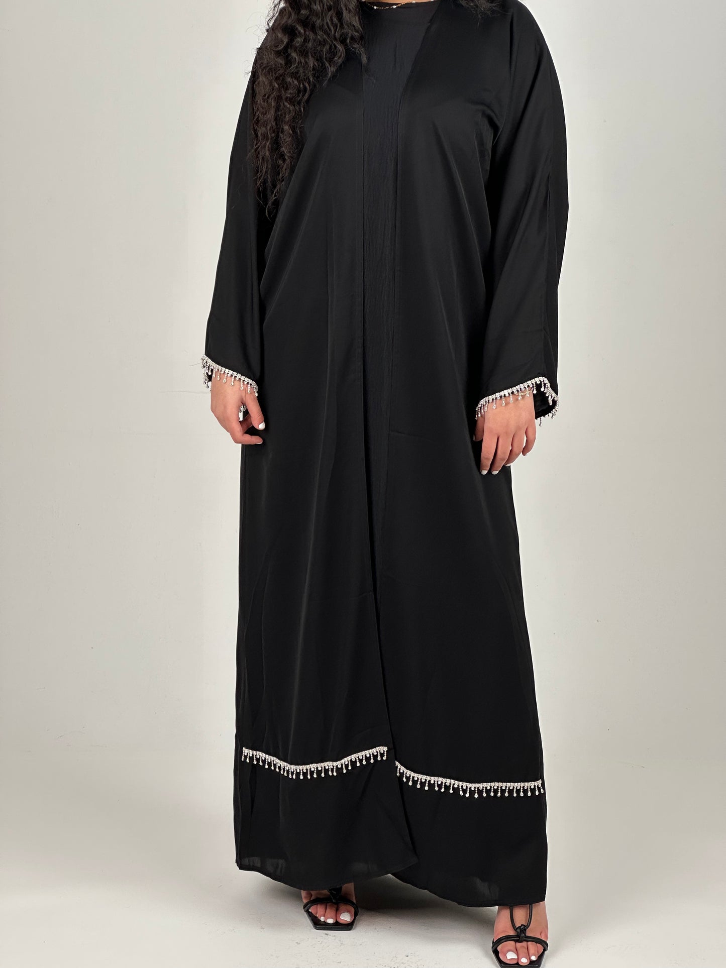 Moonlight Pearl abaya set