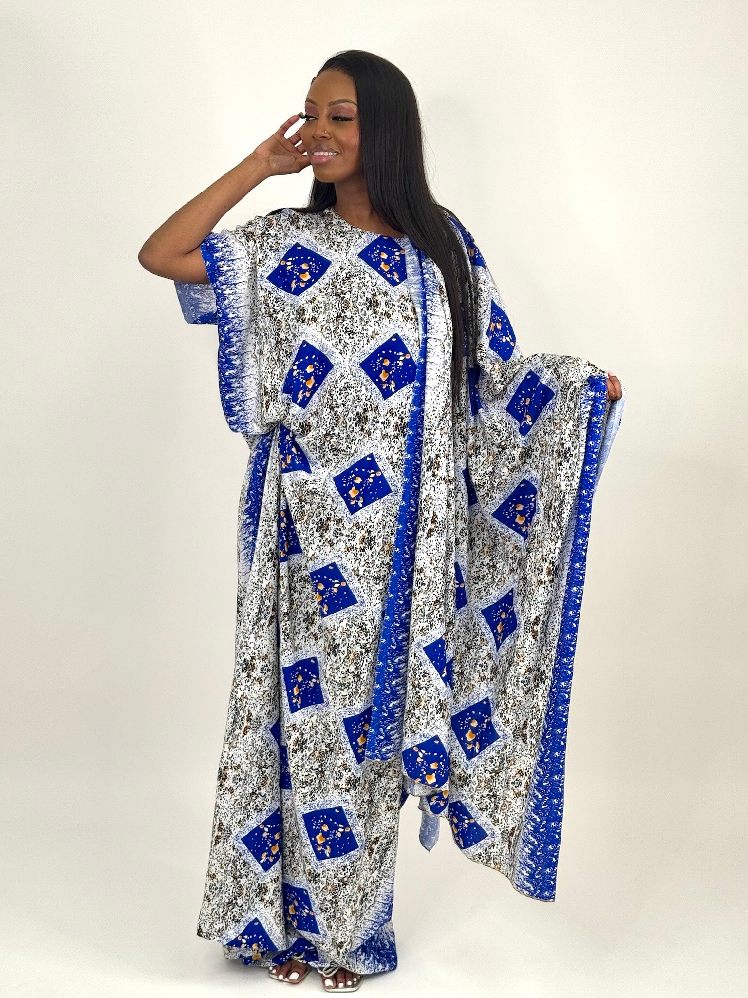 Chic Blue Baati Set – osomodest Chic Blue Baati Set – osomodest