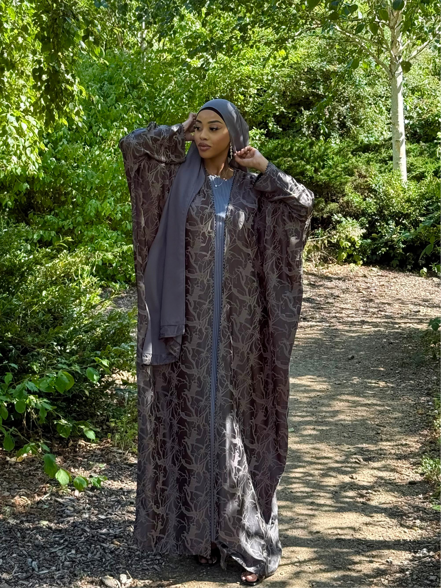 LANA Print abaya