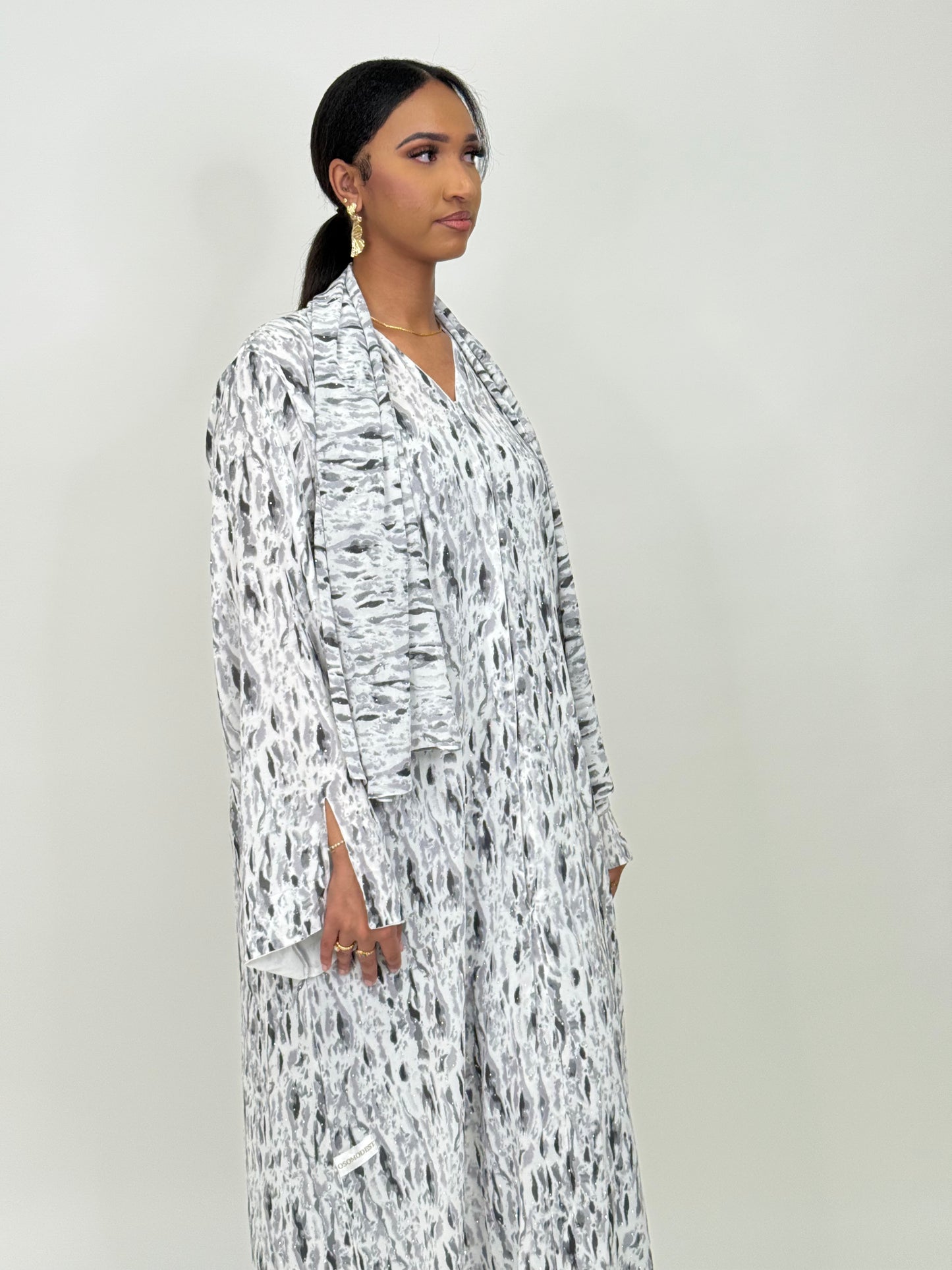 Limited Edition 1950’s printed abaya