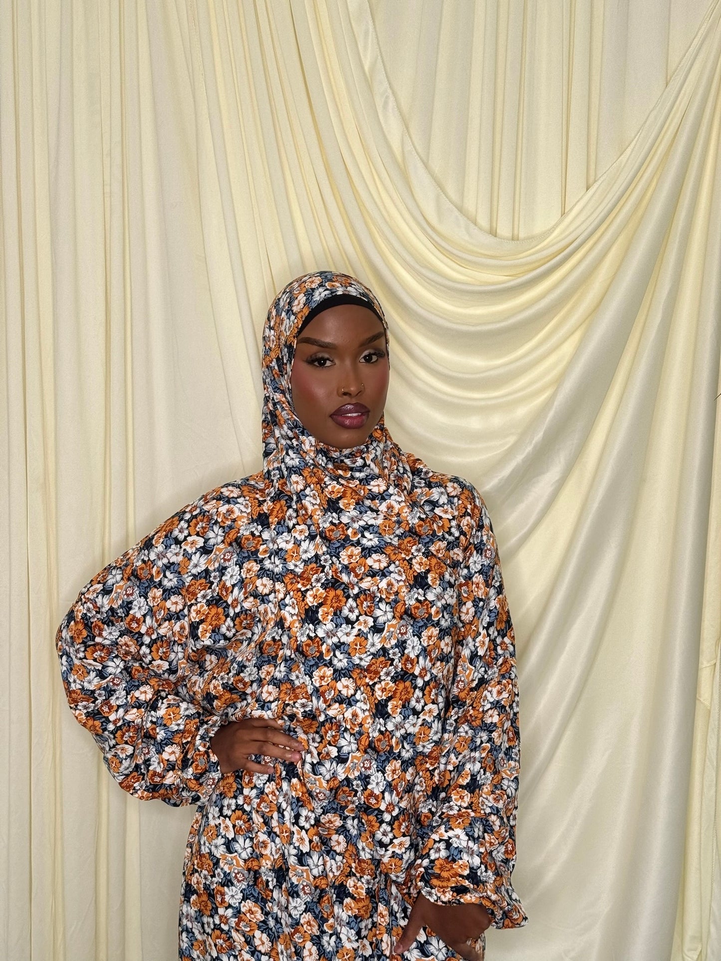 Marina floral Prayer dress