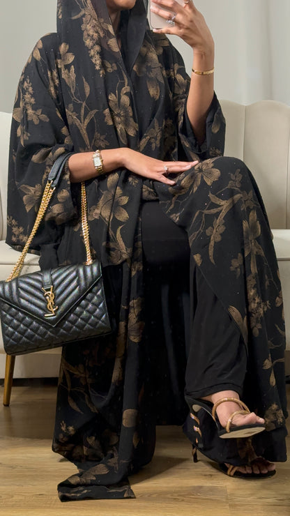 PRE-ORDER (3-4 weeks) Dahab print 2.0 abaya