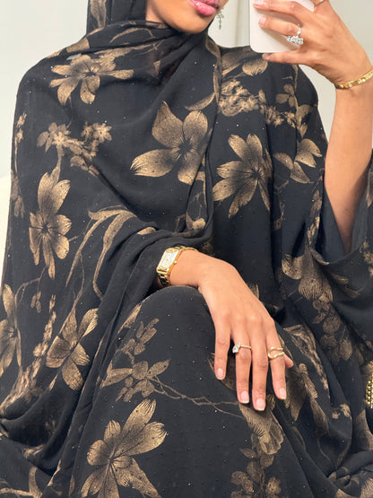 PRE-ORDER (3-4 weeks) Dahab print 2.0 abaya