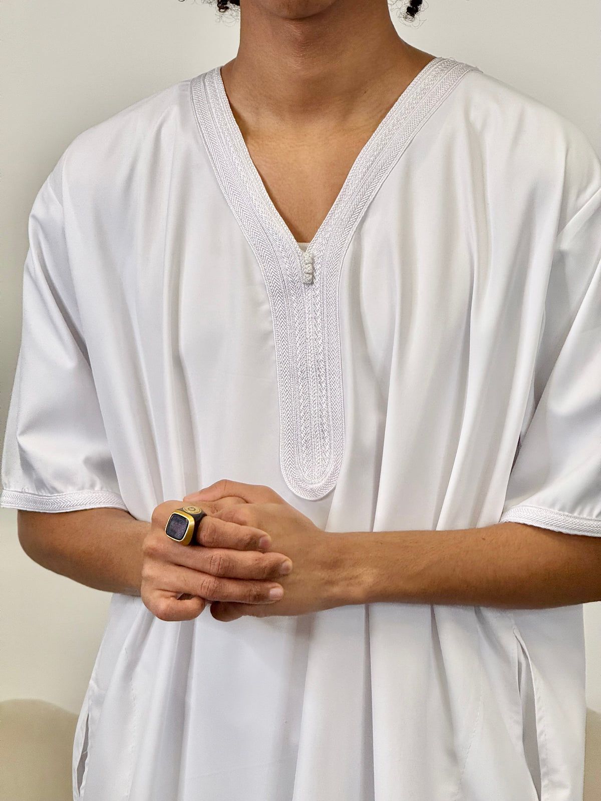 White Deluxe Djellaba