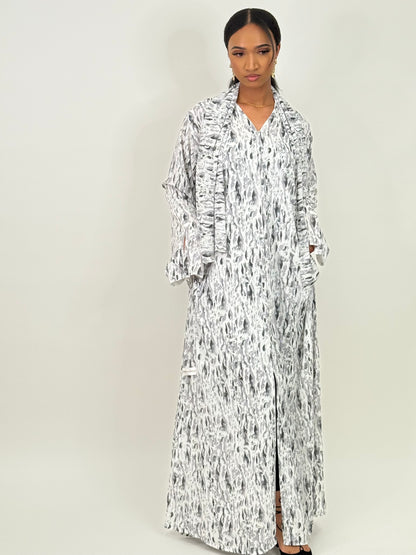 Limited Edition 1950’s printed abaya