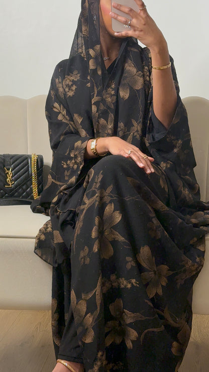 PRE-ORDER (3-4 weeks) Dahab print 2.0 abaya