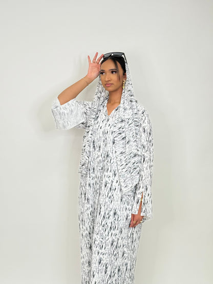 Limited Edition 1950’s printed abaya
