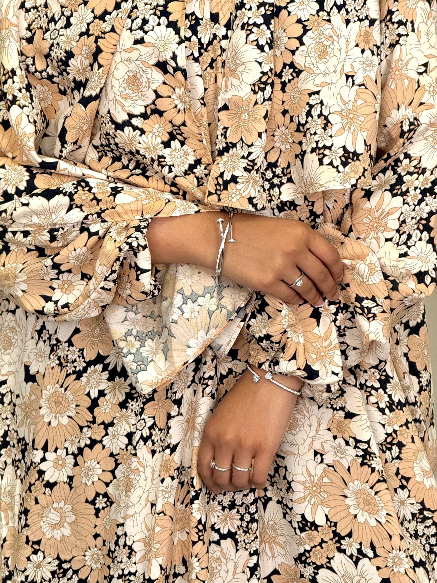 Desert print one piece prayer dress