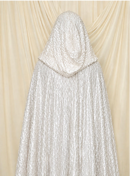 The Celeste Pearly Bridal Cape